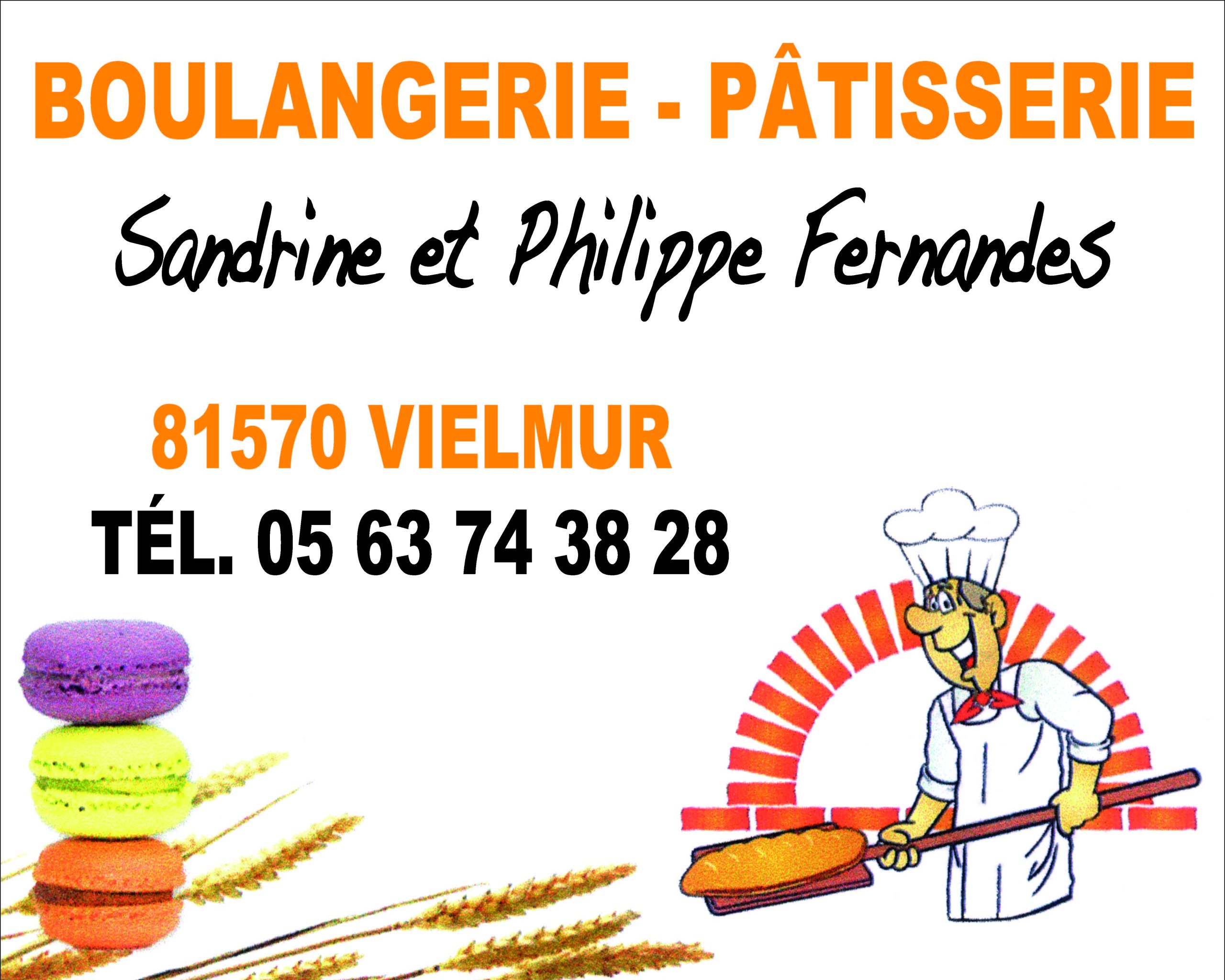 Boulangerie Fernandes vectorisé logo TCV